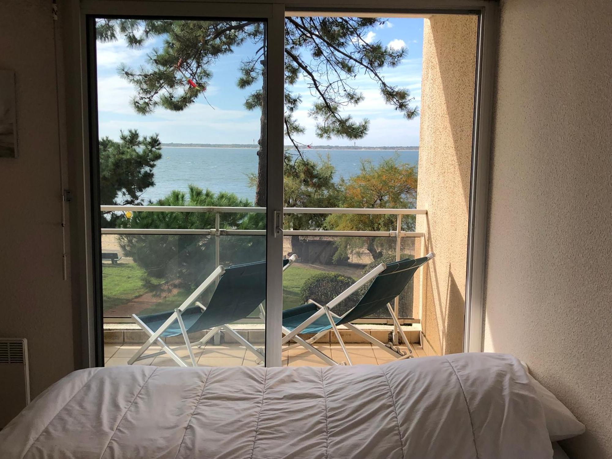 C2111 Appartement Vue Mer Terrasse, Parking Arcachon Esterno foto